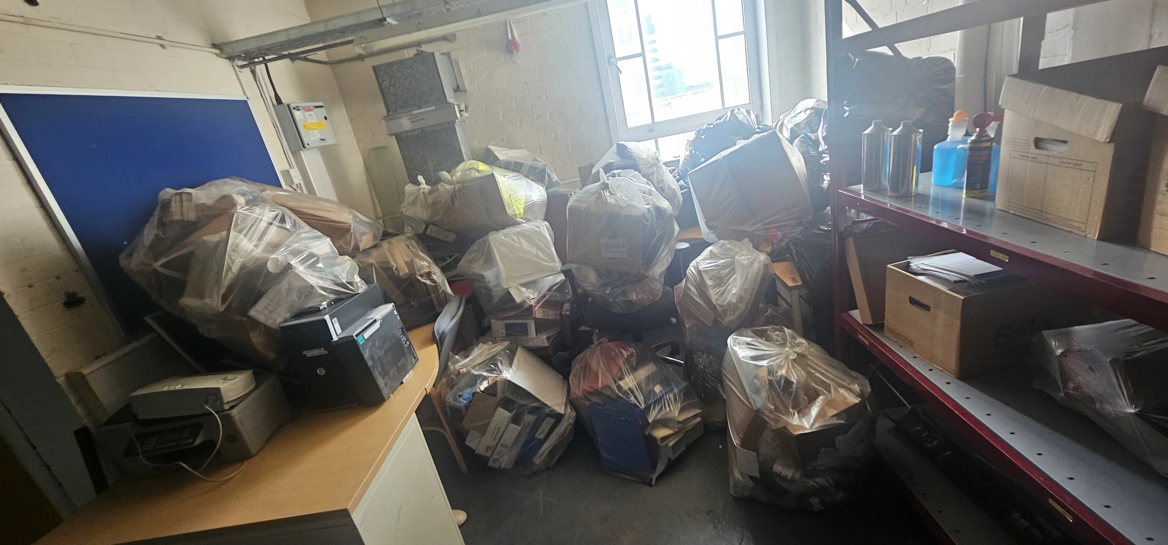 Team planning the clearance